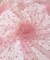 Pink Pearl Tulle Fabric by the Yard, 60" Wide Soft Pearl Scattered Mesh